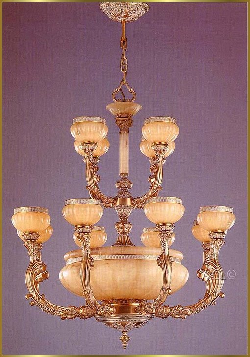 Alabaster Chandeliers Model: RL 1461-100